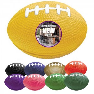 Custom Football Stress Ball - 3.5 inches