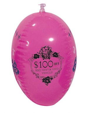 Pink Inflatable Easter Egg