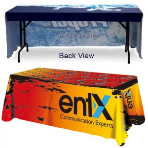 4 ft. Open Back Trade Show Table Cover