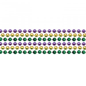 33 inch Mardi Gras Necklace Beads