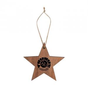 Wood Ornaments Star