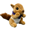 Custom Plush Squirrel - Front Side View