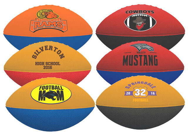 Custom Foam Footballs