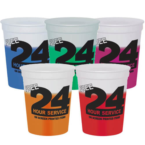 Custom Mood Stadium Cups