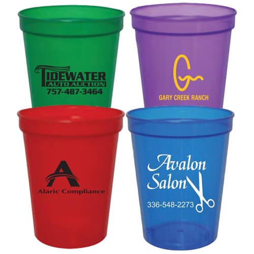 Custom Translucent Stadium Cups