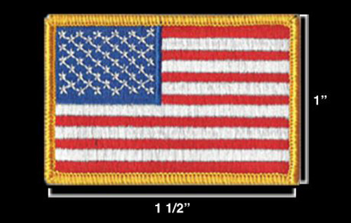 Merrowed Edge Flag Patch