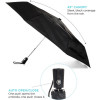 44" Totes 3 Section Auto Open Close Umbrellas