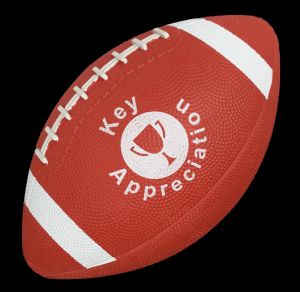 Rubber Footballs 10.5"