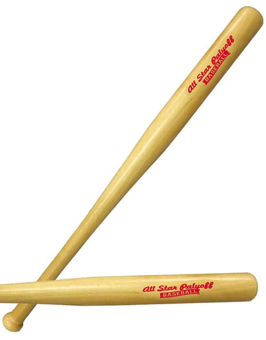 Custom 34" Wooden Baseball Bats
