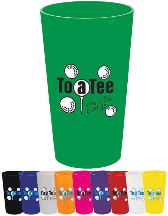 Imprint Iceberg 16oz Double-Wall Tumbler with Straw with logo