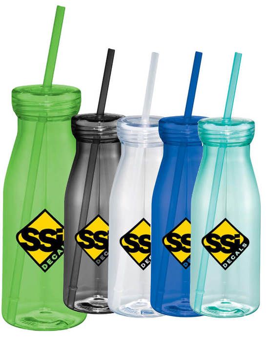 Bullet Promotional Products SM-6658 Yolo 18oz Tumbler with Straw