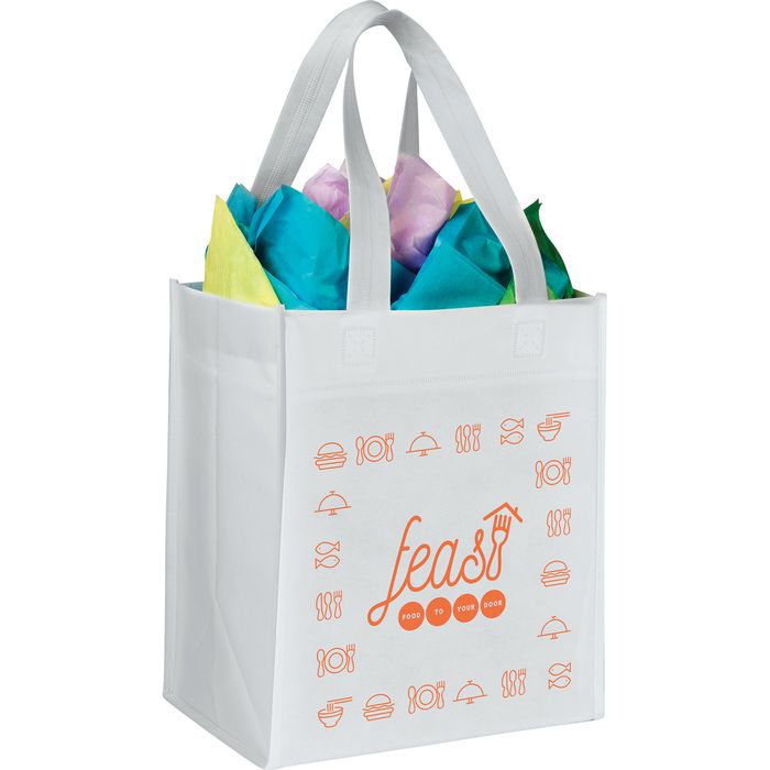Basic Grocery Tote - White