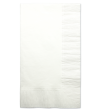 3-Ply 4X8 White Dinner Napkins Blank