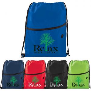 Insulated Zippered Drawstring Sportspack