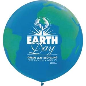 36" Custom Globe Balloons