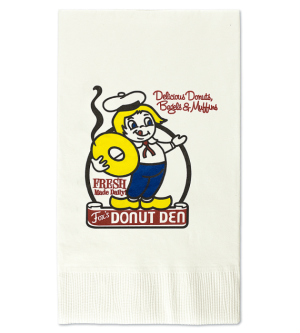 2-Ply White Budget Dinner Napkins - High Quantity