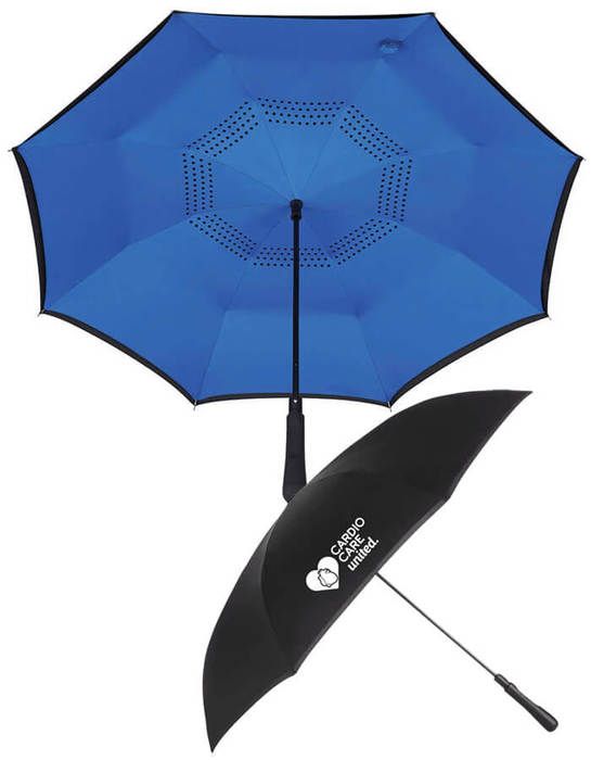 48" Auto Close Inversion Umbrella