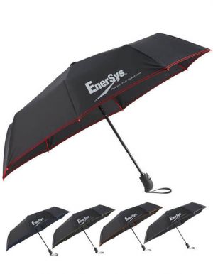 42" Auto OpenClose, Fiberglass Folding Umbrella