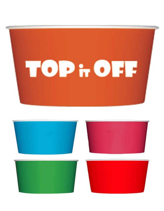 4oz Colored Dessert/Soup Cups