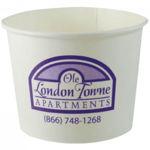 16oz White Hot/Cold Dessert/Soup Bowls