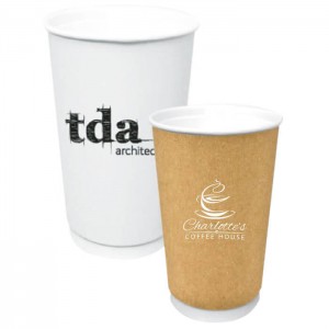 16oz Double Wall Insulated Paper Cups