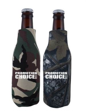 Zippered Bottle Cooler Comouflage Colors