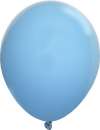 Custom 11 inch Baby Blue Balloons w/ No Print