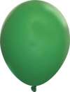 11 inch Green Custom Balloons w/ No Print