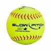 ChamPro Optic Yellow Synthetic Leather Softball