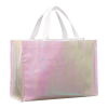 Iridescent Non-Woven Shopper Tote