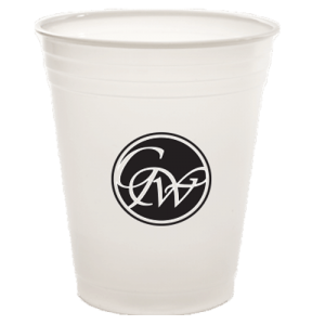 Custom 20 oz Plastic Cups - Just Add Your Logo