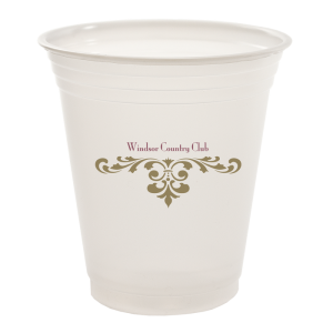 12oz Trans Soft Sided Plastic Cups