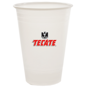 16/18oz Trans Soft Sided Plastic Cups