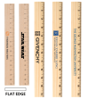 12" Flat Wood Ruler