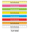 12" Flat Ruler 