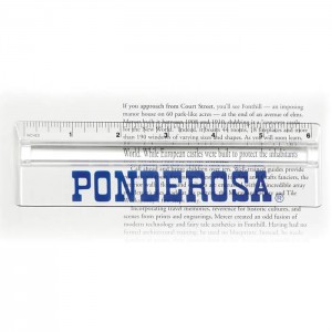 6" Ruler with Magnifier