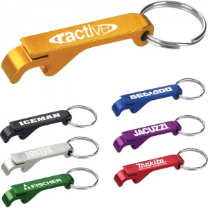 Aluminum Bottle Opener Keychain