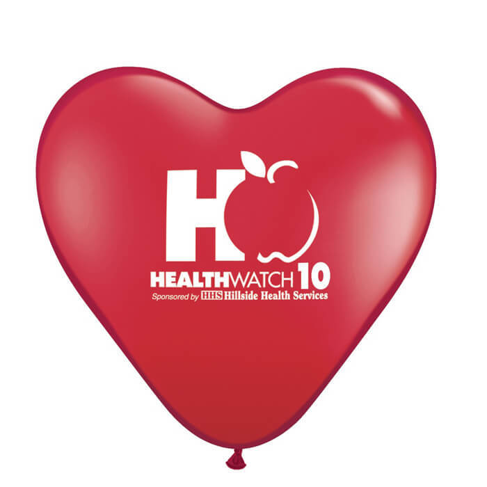 15" Qualatex Heart Balloons - Red 