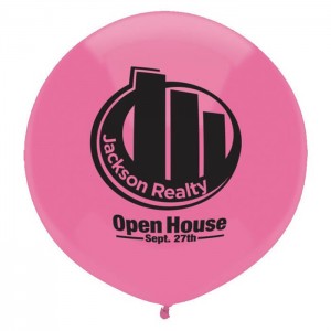 17" Round Outdoor Crystal and Fashion Balloons