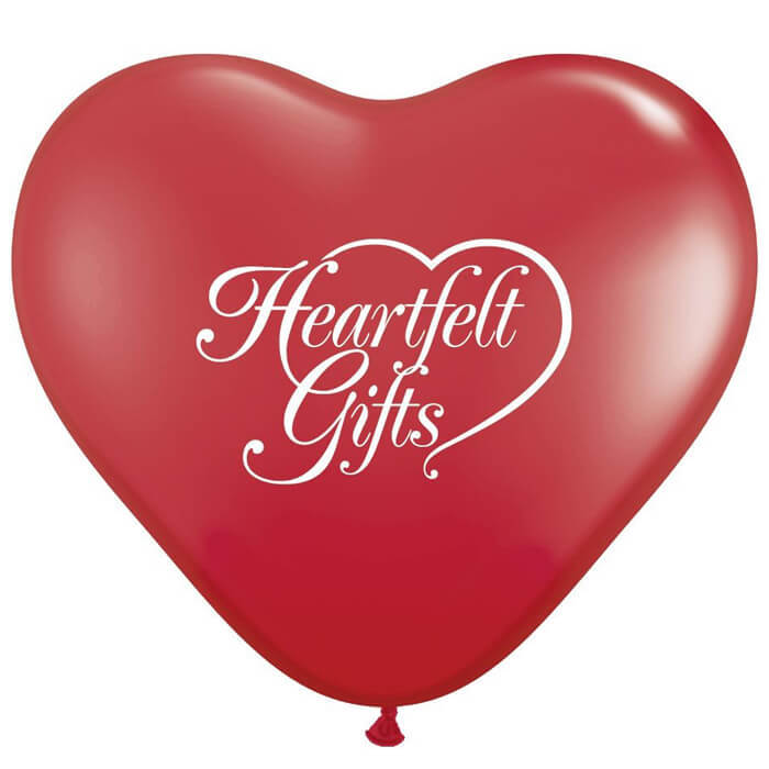 36" Giant Heart Balloons - Red 