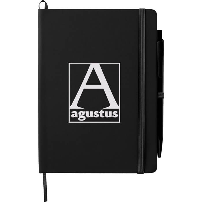 Prime Notebook With Pen - Black