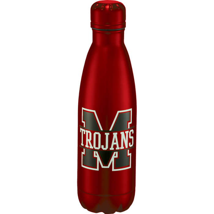 Copper Vacuum Insulated Bottle 17oz - Red 