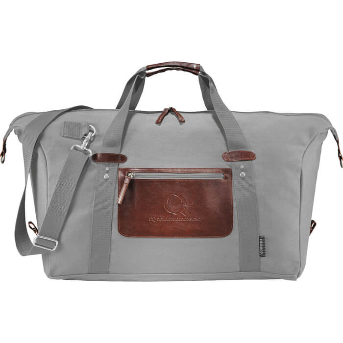 Field & Co. Classic 20 Inch Duffel Bag - Light Gray