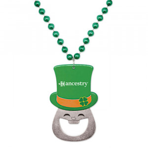 St. Patrick's Bottle Opener Bead