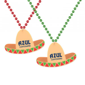 Sombrero Medallion With Beads