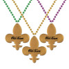 Fleur De Lis Medallion Beads