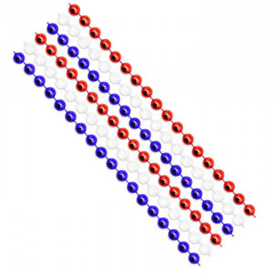 33 inch Patriotic Beads