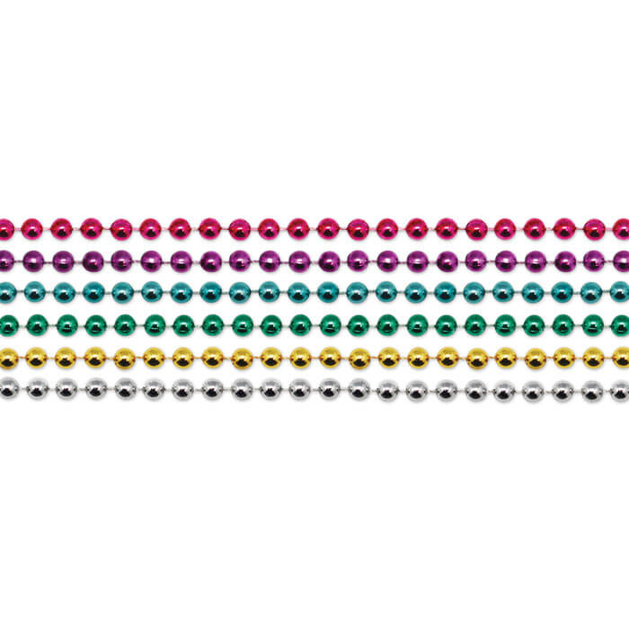 33 inch Multi Color Necklace Beads - Assorted