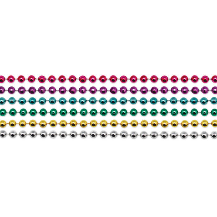 33 inch Multi Color Necklace Beads - Assorted