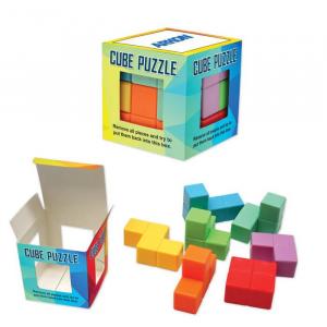 Cube Puzzle In Box